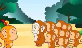 猴吃瓜幼儿故事,趣味盎然的幼儿成长故事