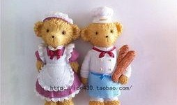 吃瓜小熊冰箱贴,小熊冰箱贴带你开启甜蜜生活